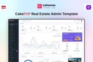Mua Lahomes - CakePHP Real Estate Admin Template giá rẻ