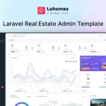 Lahomes – Laravel Real Estate Management Admin