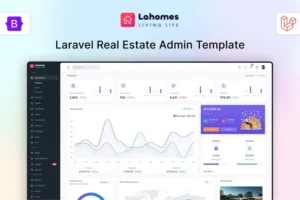 Mua Lahomes - Laravel Real Estate Management Admin giá rẻ