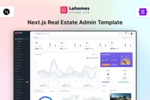 Mua Lahomes - Nextjs Real Estate Management Admin giá rẻ