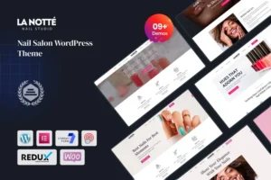 Mua LaNotte - Nail Salon WordPress Theme giá rẻ
