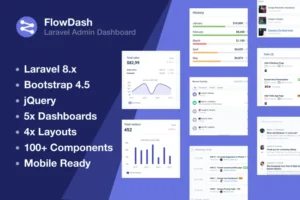 Mua Laravel Admin Dashboard giá rẻ