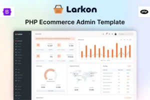 Mua Larkon - PHP Ecommerce Management Admin Dashboard giá rẻ