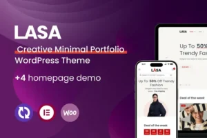 Mua Lasa - Creative Minimal WooCommerce WordPress Them giá rẻ
