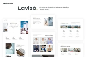 Mua Laviza - Modern Architecture & Interior Design Template Kit giá rẻ