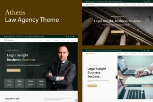 Mua Law Agency WordPress Theme - Athens giá rẻ