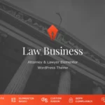 LawBusiness – Attorney & Lawyer WordPress Theme