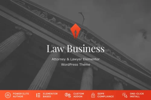 Mua LawBusiness - Attorney & Lawyer WordPress Theme giá rẻ