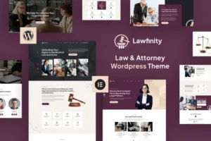 Mua Lawfinity | Law and Attorney WordPress Theme giá rẻ