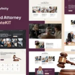 Lawfinity – Law & Attorney Elementor Template Kit