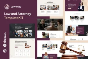 Mua Lawfinity - Law & Attorney Elementor Template Kit giá rẻ