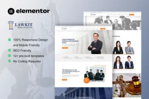 Mua Lawkit - Attorney Law Firm Elementor Pro Template Kit giá rẻ
