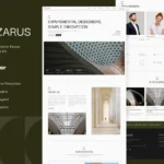 Lazarus – Architecture & Interior Design Elementor Template Kit