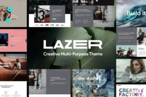 Mua Lazer - Creative Multi-Purpose WordPress Theme giá rẻ
