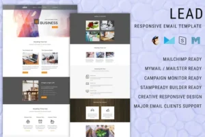 Mua LEAD - Multipurpose Responsive Email Template + St giá rẻ