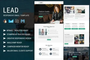 Mua Lead Responsive Email Template giá rẻ