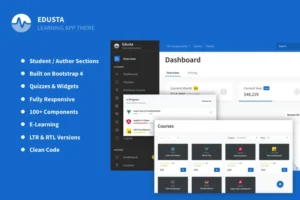 Mua Learning Dashboard Template giá rẻ