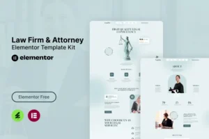 Mua Legalize - Law Firm & Attorney Elementor Template Kit giá rẻ