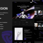 Legion – Artificial Intelligence & Robotics Elementor Template Kit