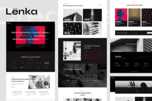 Mua Lenka - Creative Digital Agency Elementor Template Kit giá rẻ