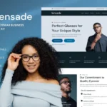 Lensade – Glasses & Eyewear Elementor Template Kit