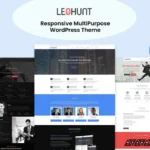 LeoHunt – Responsive MultiPurpose WordPress Theme