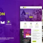 Leon – Responsive Email Template for Startups