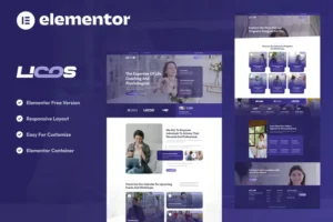 Mua Licos - Life Coach & Psychologist Services Elementor Template Kit giá rẻ