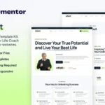 Lifect – Life Coach & Speaker Elementor Template Kit