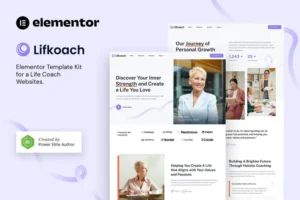Mua Lifkoach – Life Coach & Mentor Elementor Template Kit giá rẻ