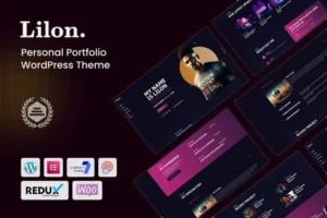 Mua Lilon – Personal Portfolio WordPress Theme giá rẻ