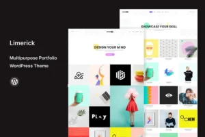 Mua Limerick - Modern Portfolio WordPress Theme giá rẻ