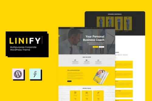 Mua Linify - Multipurpose Corporate WordPress Theme giá rẻ