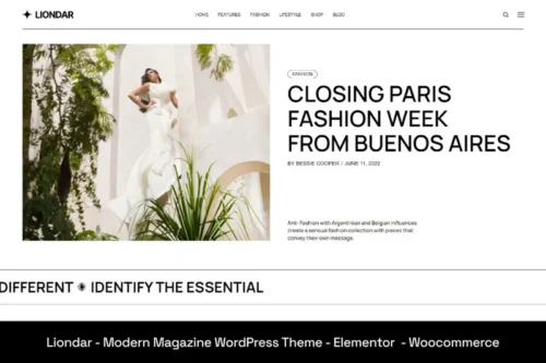 Mua Liondar - Modern Magazine Theme giá rẻ