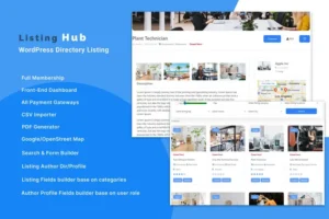 Mua ListingHub - WordPress Business Directory Listing giá rẻ