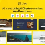 Listy – Listing & Directory WordPress Theme