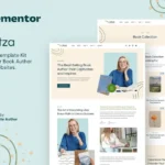 Litza – Book Author & Writer Elementor Template Kit
