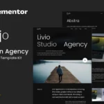 Livio – Design Agency Elementor Template Kit