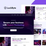 LockByte – Cyber Security Services Elementor Pro Template Kit