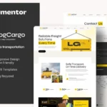 LogCargo – Logistic Cargo Transportation Elementor Template Kit