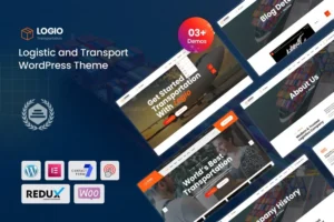 Mua Logio - Logistics & Transport Elementor WordPress giá rẻ