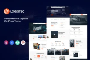 Mua Logistec - Transportation & Logistics WordPress giá rẻ