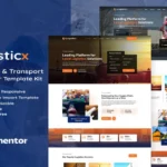 Logisticx – Logistics & Transportation Elementor Template Kit