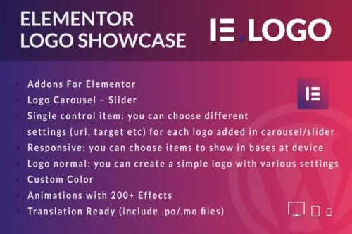 Mua Logo Showcase for Elementor WordPress Plugin giá rẻ