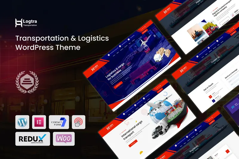 Mua Logtra - Transportation & Logistics WordPress giá rẻ