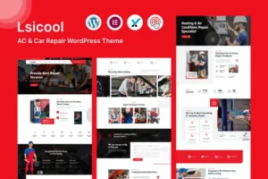 Mua Lsicool - AC & Car Repair WordPress Theme giá rẻ