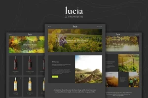 Mua Lucia - Wine WordPress Theme giá rẻ