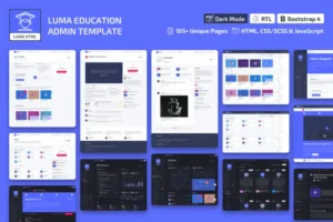 Mua Luma - Education HTML Learning Management System giá rẻ