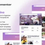 Lumina – Event Planner & Organizer Elementor Template Kit