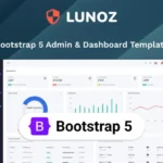 Lunoz – Admin & Dashboard Template